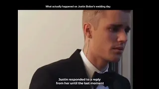 What actually happened on Justin Bieber's wedding day | truth behind