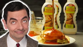 How to Make Pancakes With Mr Bean | Handy Bean | Mr Bean Official