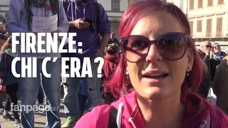 No green pass: ecco chi c'era (davvero) alla manifestazione a Firenze