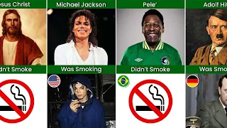 Famous People Who Smoke In Real Life