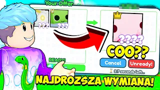 Mam Nowego Titanica?! Najdroższa Wymiana W Pet Simulator X