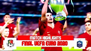 Portugal vs France | Final UEFA Euro 2020 | eFootball PES 2021 FIFA 21 Gameplay 1080P 60FPS