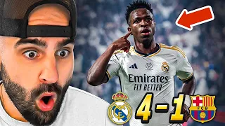 Real Madrid HUMILIATE Barcelona In The SuperCup Final *VINI JR HATTRICK*