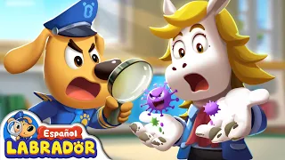 🔍Sheriff Labrador - Vete ya, Gérmenes | Videos para Niños | BabyBus en Español