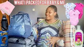 WHAT IS IN MY HOSPITAL BAG||GIVING BIRTH IN A NIGERIAN HOSPITAL.