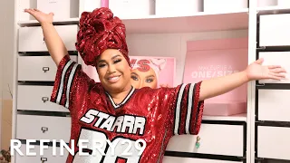 How PatrickStarrr Organizes His Makeup Collection | Beauty Drawer | Refinery29