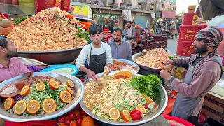 Iftar street food in Afghanistan | Rush on street food in Ramadan | Zaiqa Kachalan | Chatni chaat