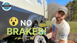 Bad Brakes!! RV Suspension Upgrade Plus Brake Maintenance! Full Time Rvers