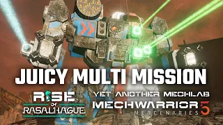 Juicy Multi Mission Challenge - Mechwarrior 5: Mercenaries Modded | YAML + Rise of Rasalhague 21