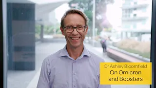 Dr Ashley Bloomfield on Omicron and boosters | Ministry of Health NZ