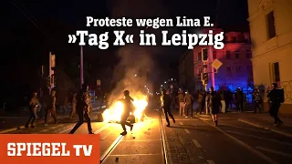 Proteste wegen Lina E. - »Tag X« in Leipzig | SPIEGEL TV