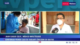 Primer caso de variante ómicron es confirmado en Iquitos