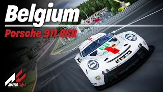 【Assetto Corsa】Porsche 911 RSR - Belgium