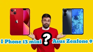 I Phone 13 Mini VS Asus Zenfone 9.                  #iphone13mini #asuszenfone9