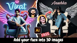 How to Create 3D Ai Trending images||Swap your face into any photo||viral image editing#editing