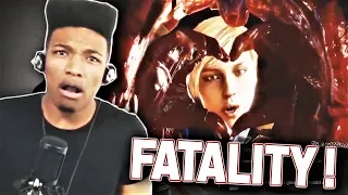 ETIKA REACTS TO "MORTAL KOMBAT 11 - ALL FATALITIES"