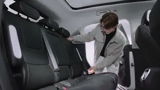 smart #1 - Tutorial Adjusting the rear seat