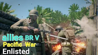 Enlisted_Pacfic War-Allies. BR V. #gameplay #enlisted #fps