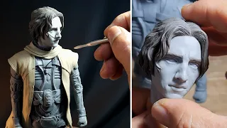 Sculpting  DUNE: Part 2 - Timothee Chalamet