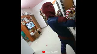 Piyush Spider Man Ban Gaya || Sourav Joshi Vlogs 😮😮 @souravjoshivlogs7028