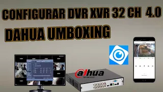 configuracion basica de DVR XVR 4.0 DAHUA 32CH 2023