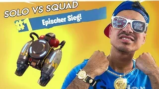 OMG SOLO VS SQUAD GEWONNEN MIT NEUEM JETPACK !! 🔥🔥🔥 Fortnite Battle Royale