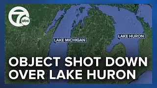 Military shoots down 'high-altitude object' over Lake Huron, U.S. officials say