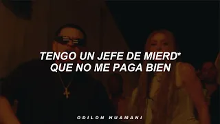 Shakira, Fuerza Regida - El Jefe (Letra)