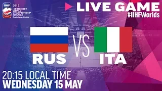 Russia vs. Italy | Full Game | 2019 IIHF Ice Hockey World Championship