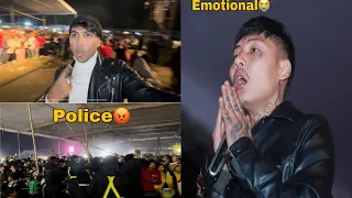 Vten got emotional in pokhara🥺crazy concert🔥🔥police ko latti charge😱