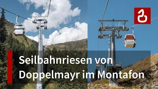 Seilbahnen Grasjoch & Hochalpila in St. Gallenkirch | Doppelmayr-Riesen im Montafon
