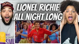 THIS MADE US HAPPY!| FIRST TIME HEARING Lionel Richie - All Night Long REACTION REACTION