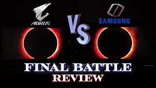 Odyssey Neo G7 43" Vs Aorus FV43U FINAL Review What's the Difference between Mini LED & QLED?