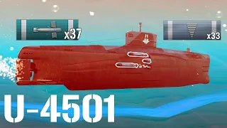 the U4501 SINKING every CLASS that is out there