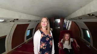 Wife's 1st Look At Elvis Presley Private Jet