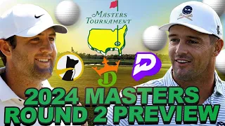 2024 Masters Round 2 Preview + Live Chat : Draftkings DFS Showdown, Underdog + Prize Picks Props