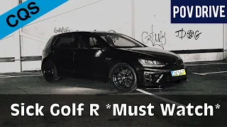 Clean mk7 Golf R | POV Drive, pulls, Launch & More