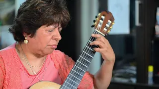 Real de guitarreros, variaciones de milonga, de Abel Fleury interpreta SIlvia Castro