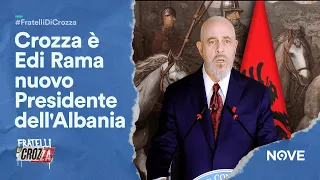 Crozza è il nuovo Presidente dell'Albania Edi Rama "Albania è Italia, siamo una grande famiglia"