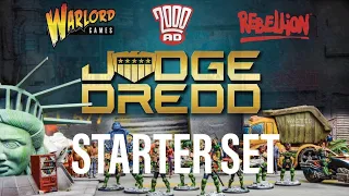 Warlord Games: Judge Dredd Starter Set unboxing video.