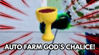 How to AFK/Auto Farm God's Chalice! | Blox Fruits