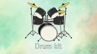 The Sound of the Instruments for kids with its English name