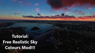 *Tutorial* -How to Install Realistic New Sky Colours in Microsoft Flight Simulator - New Easy Method