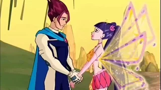 Riven: -Suelta ya a mi chica.- | Winx Club