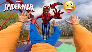 I CAN’T GET RID OF THE CRAZY GIRL DISGUISED AS A SPIDER-MAN (funny and crazy history)