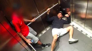 FALLING ELEVATOR PRANK (GONE WRONG)
