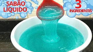 ONLY 3 INGREDIENTS | LIQUID SOAP FOR WASHING CLOTHES | EASY AND ECONOMIC