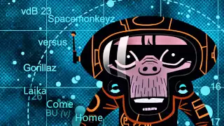 Spacemonkey vs Gorillaz Laika Come Home - BBC Session 2002