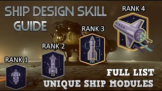 Starfield - Starship Design Skill Guide (Unique Modules Listed)