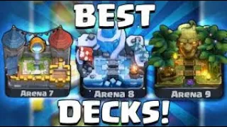 Best Clash Royale Decks for Arena 1 to 13